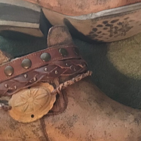 Circle G Harness Ankle Boots 7.5 - Picture 9 of 10